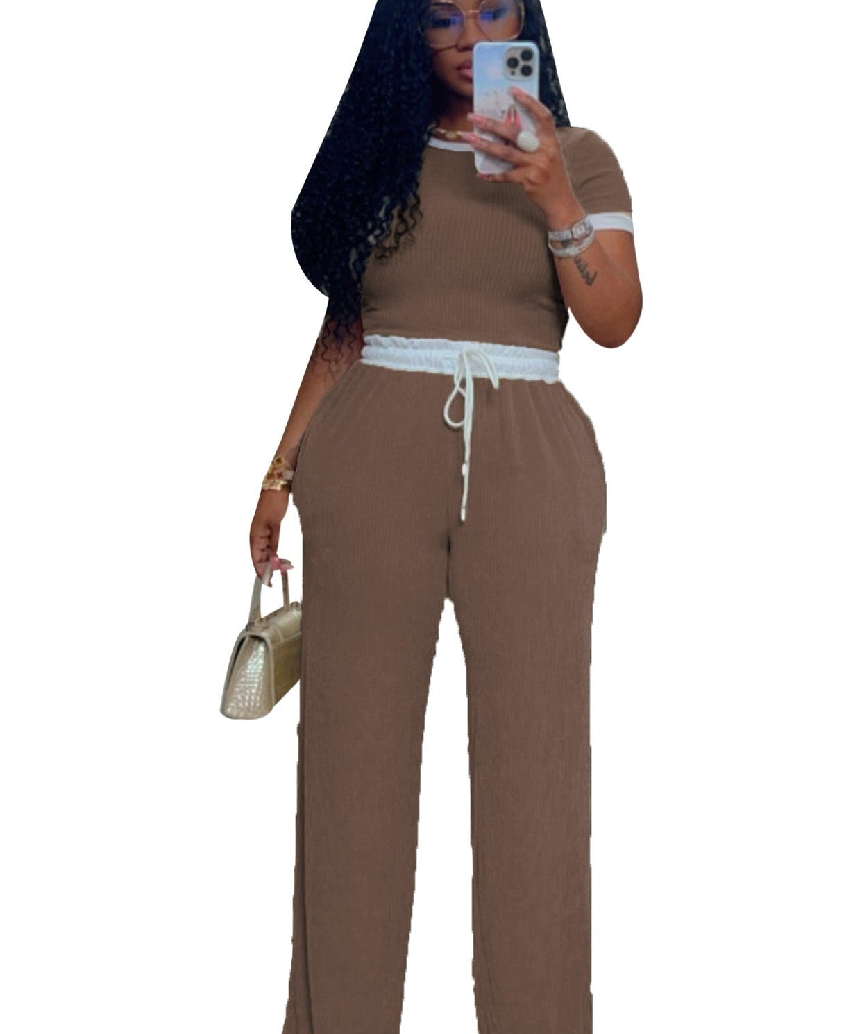 JELENA™ – Comfy Summer Tee and Pant Co-ord Set