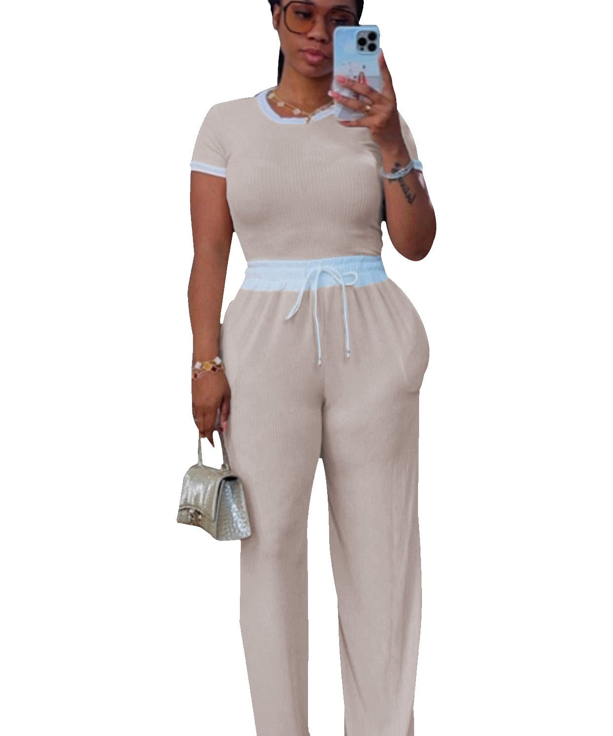 JELENA™ – Comfy Summer Tee and Pant Co-ord Set