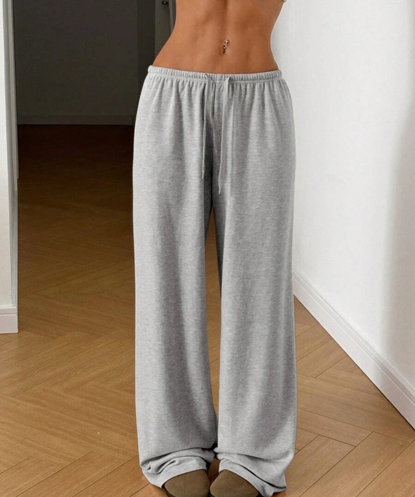 QOVELA™ - Casual Adjustable String Wide Leg Pants