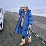 LEMI™ - Comfy Waterproof Hooded Long Puffer Jacket
