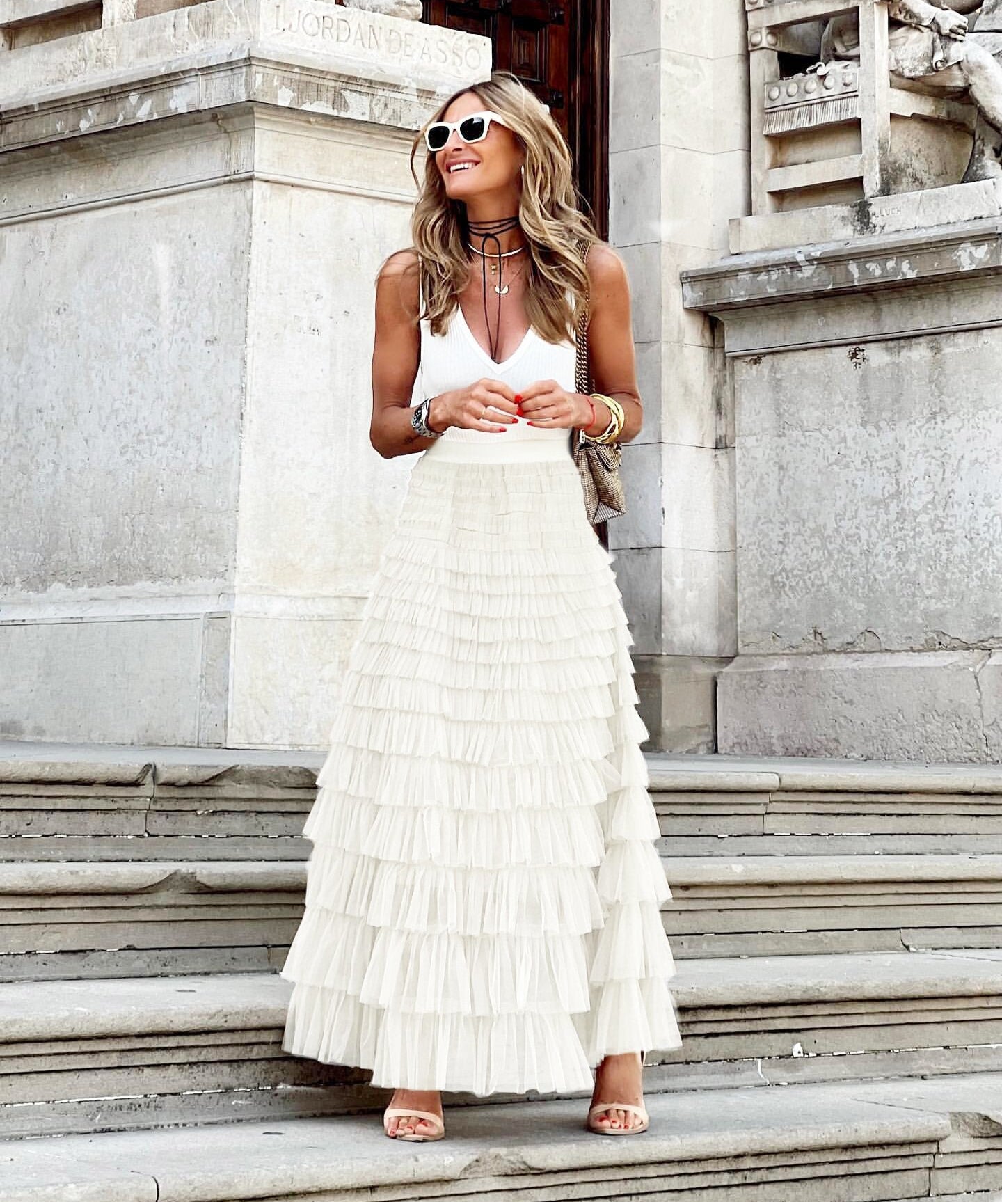 JOAN™ - Elegant Maxi Layered Cake Skirt
