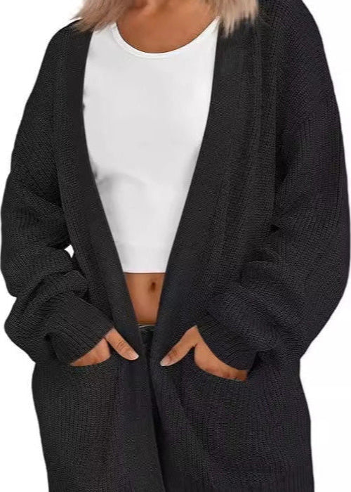 HANSEL™ - Lightweight Loose V-Neck Cardigan
