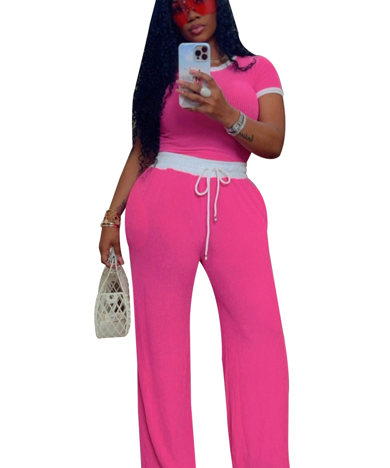 JELENA™ – Comfy Summer Tee and Pant Co-ord Set