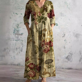 ALINA BLOSSOM MIDI DRESS