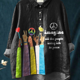 CLAUDINE™ - Serene Art Shirt