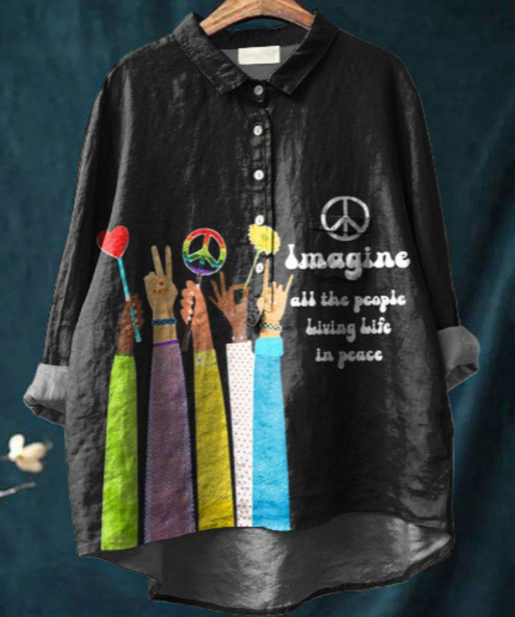 CLAUDINE™ - Serene Art Shirt