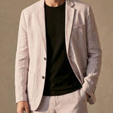 ENZO REFINED LINEN SUIT