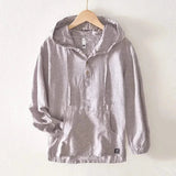 ANDORA LINEN HOODIE