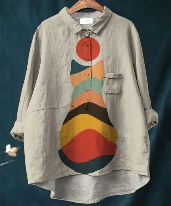 AMARI™ - Cat Art Shirt