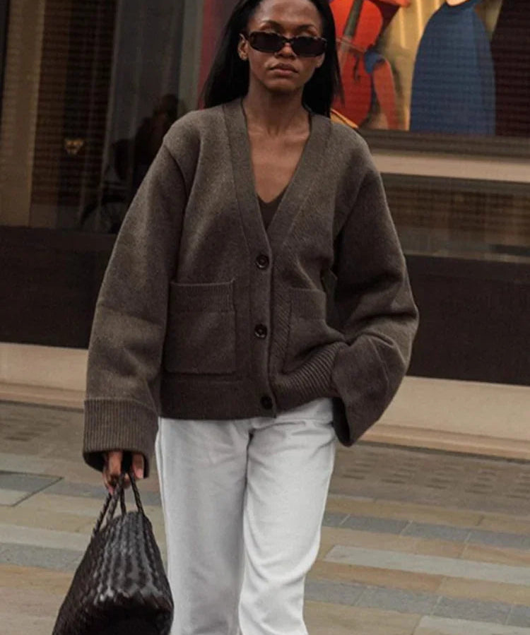 JULIETTE™ - V-Neck Knit Cardigan
