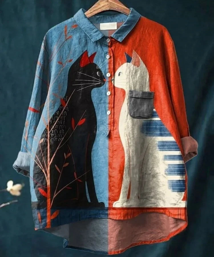 AMARI™ - Cat Art Shirt