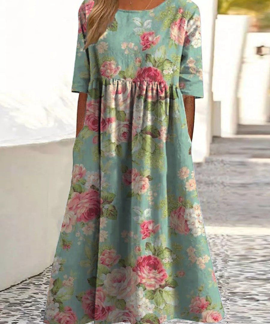 LAARNI™ - Relaxed Midi Dress