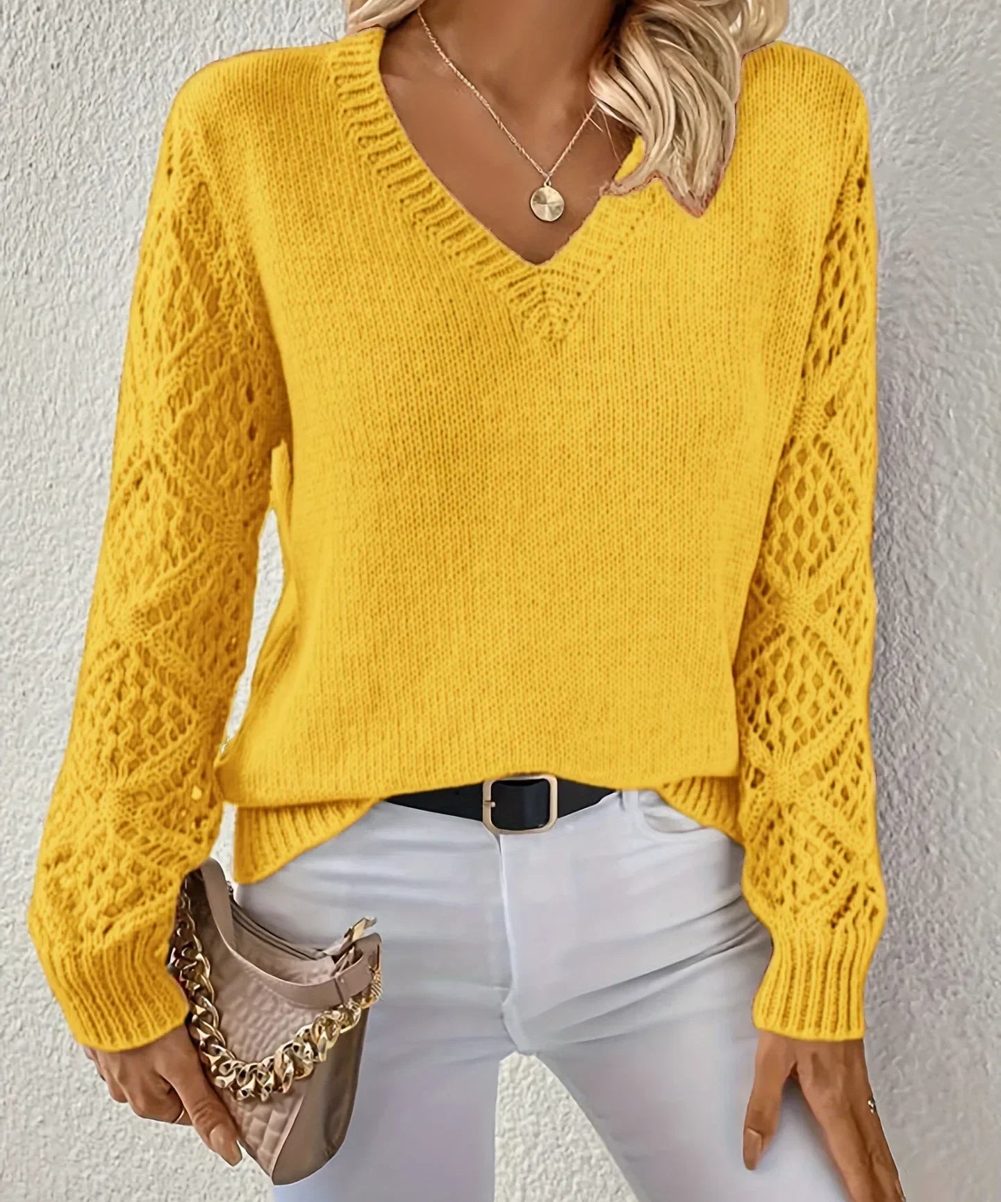 TARIN™ - Cosy V-Neck Pullover