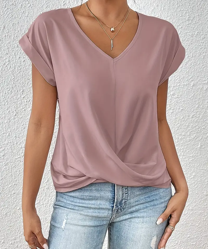 BELLE™ | The Stylish V-Neck Top