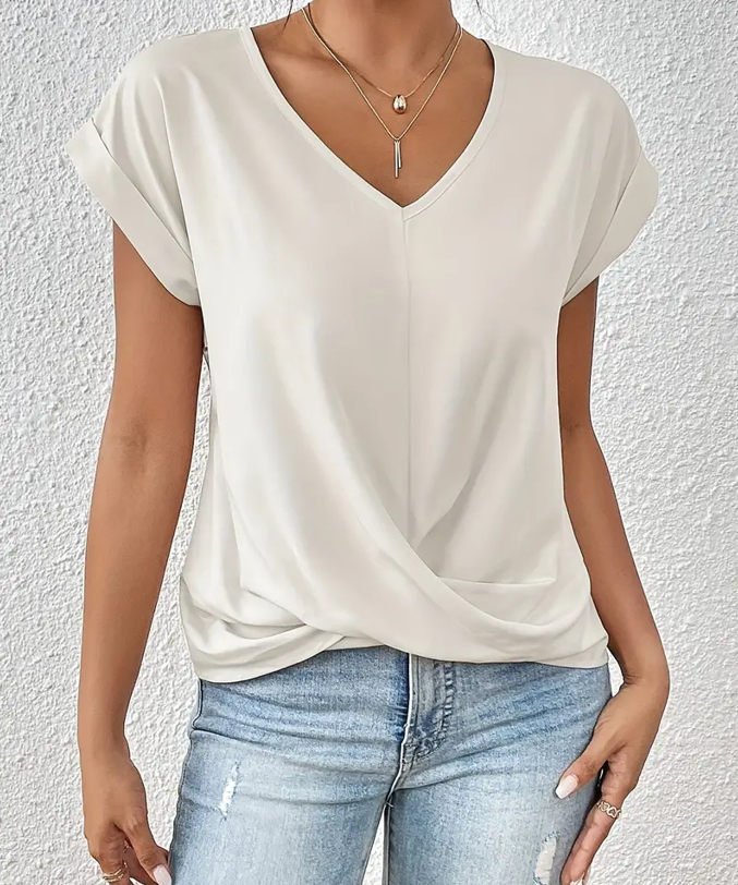 BELLE™ | The Stylish V-Neck Top