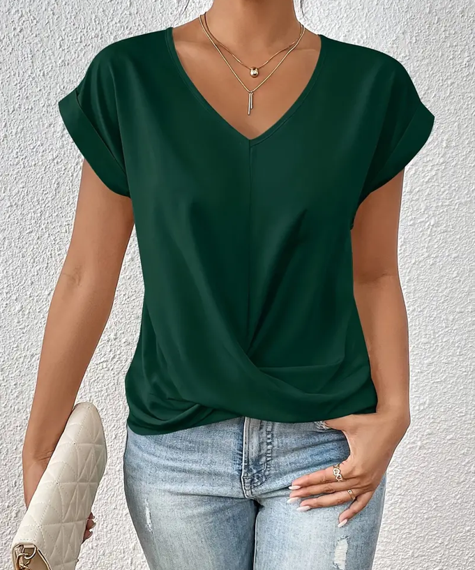 BELLE™ | The Stylish V-Neck Top