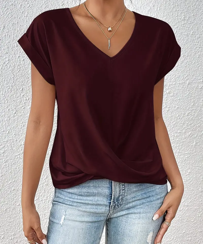 BELLE™ | The Stylish V-Neck Top