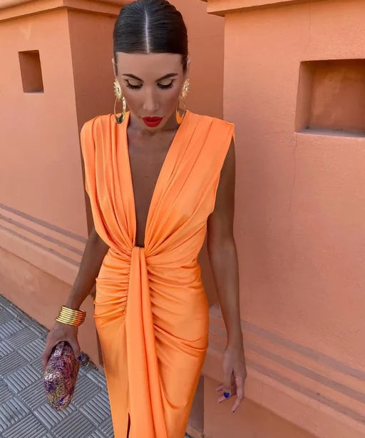 Lily | Elegant Pleated Dress