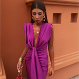 Lily | Elegant Pleated Dress