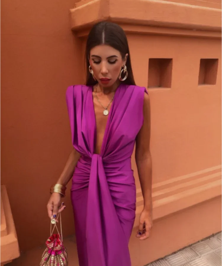 Lily | Elegant Pleated Dress