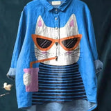 AMARI™ - Cat Art Shirt