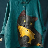 AMARI™ - Cat Art Shirt