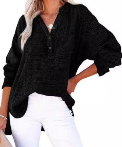 AYLA™ – Casual V-Neck Blouse