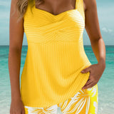 SOPHIA | PRINTED TANKINI SET