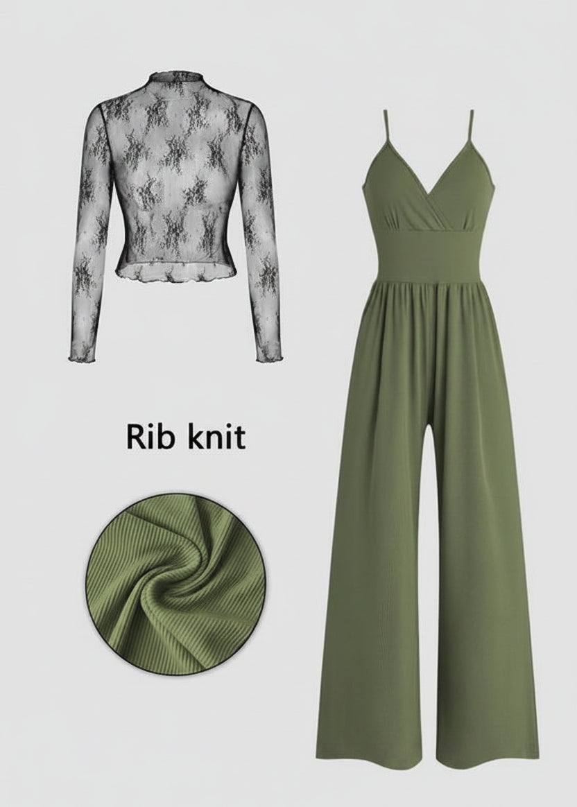 ORLY™ - Elegant Sleeveless Button Vest and Shorts Set