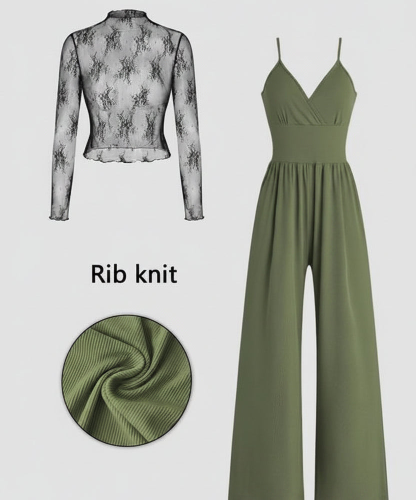ORLY™ - Elegant Sleeveless Button Vest and Shorts Set