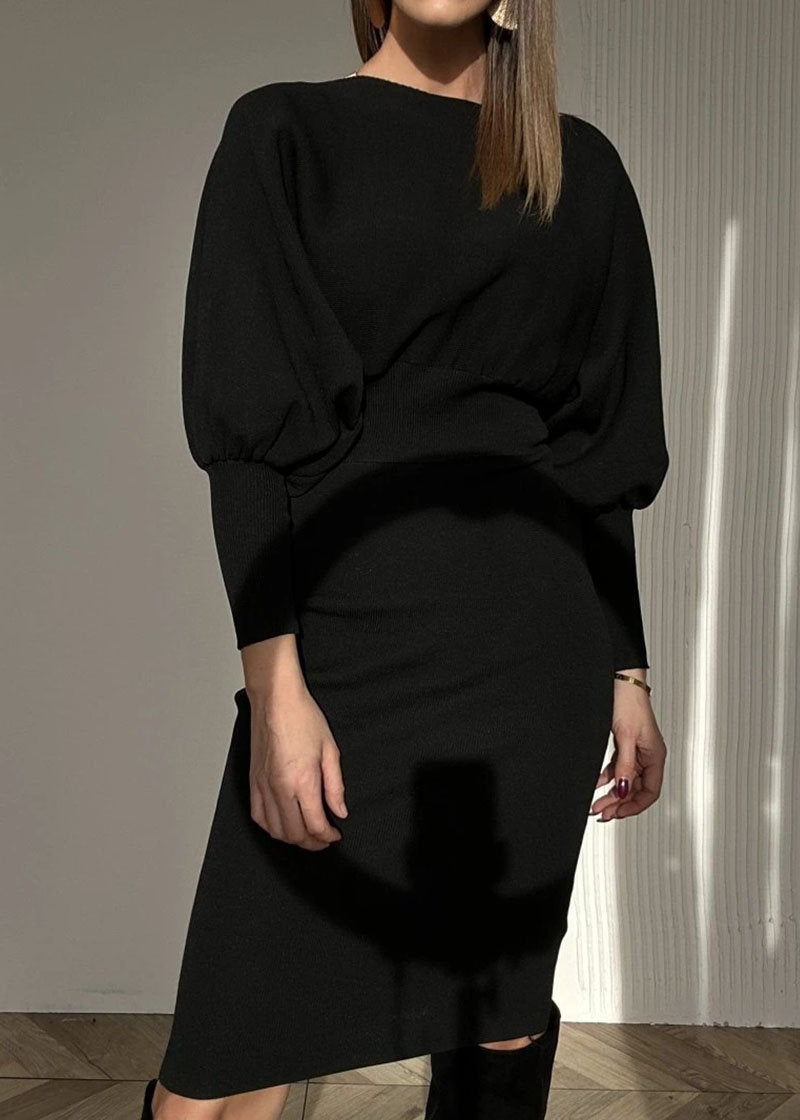 CAROLYN™ - Classy Balloon Sleeve Dress