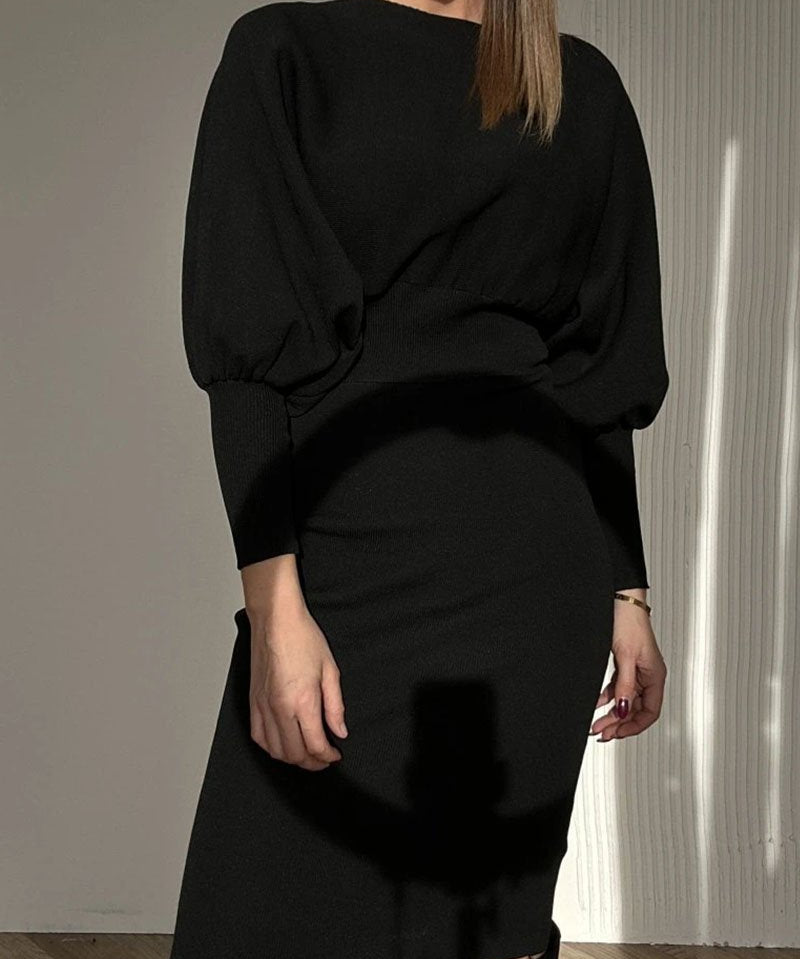 CAROLYN™ - Classy Balloon Sleeve Dress