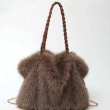 CHARLOTTE™ - Versatile Plush Velvet Shoulder Tote Bag