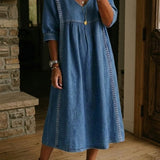 DAISY LACE TRIM DRESS