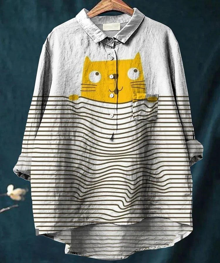 AMARI™ - Cat Art Shirt