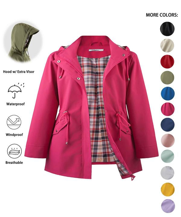 DENA™ - Lightweight Hooded Trench Coat for Casual Outings