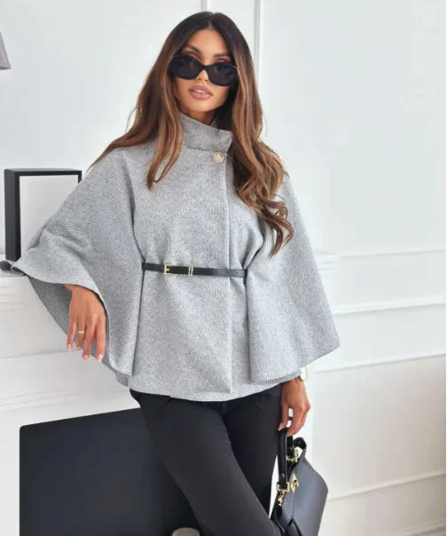 GAMORA™ - Stylish High Neck Cape Jacket