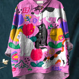 AMARI™ - Cat Art Shirt