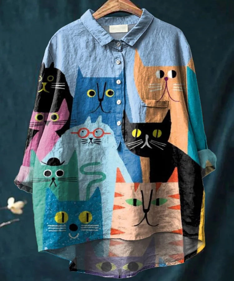 AVERY™ - Cat Art Shirt