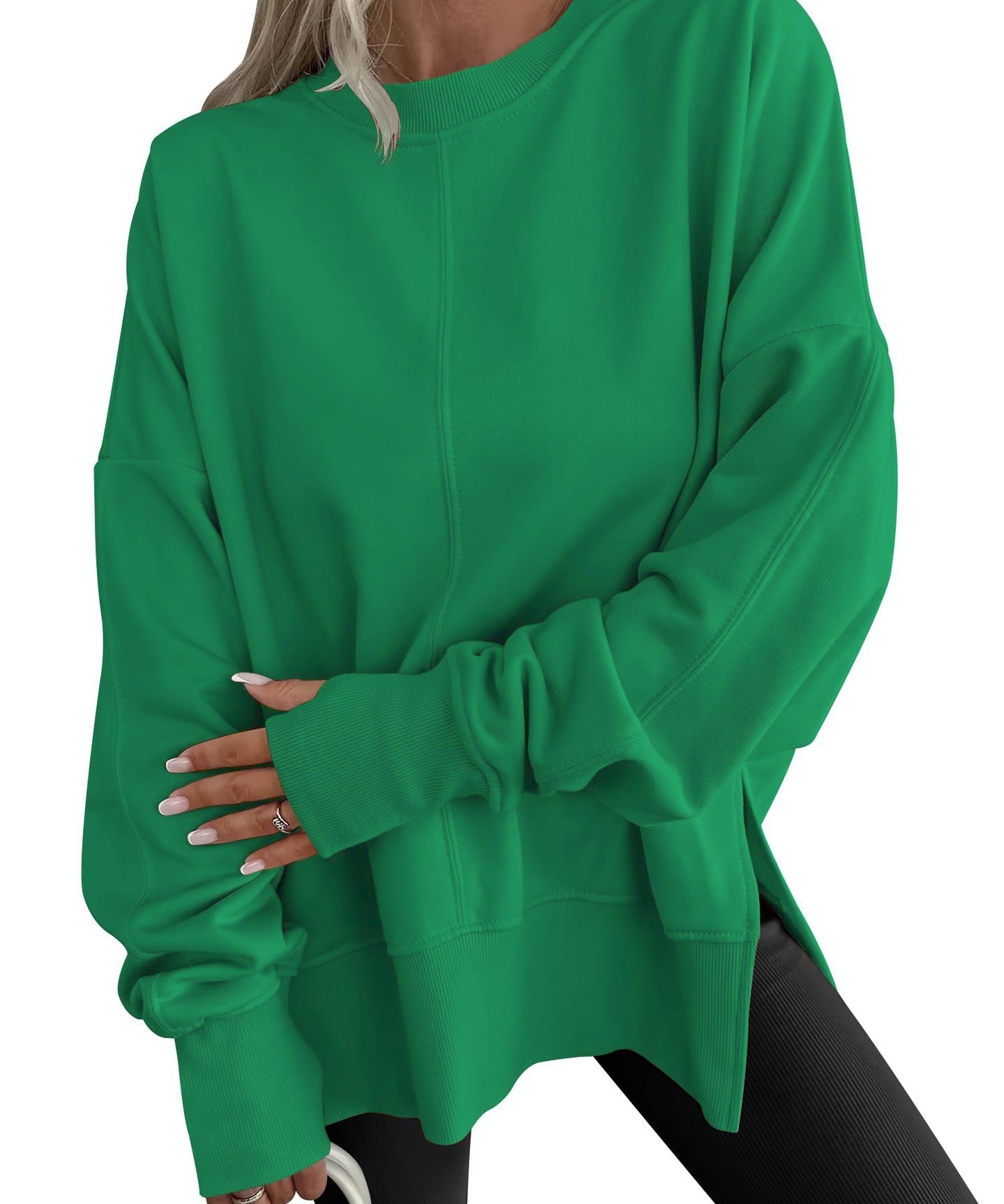 GWEN™ - Comfy Oversized Long Sleeve Sweatshirt