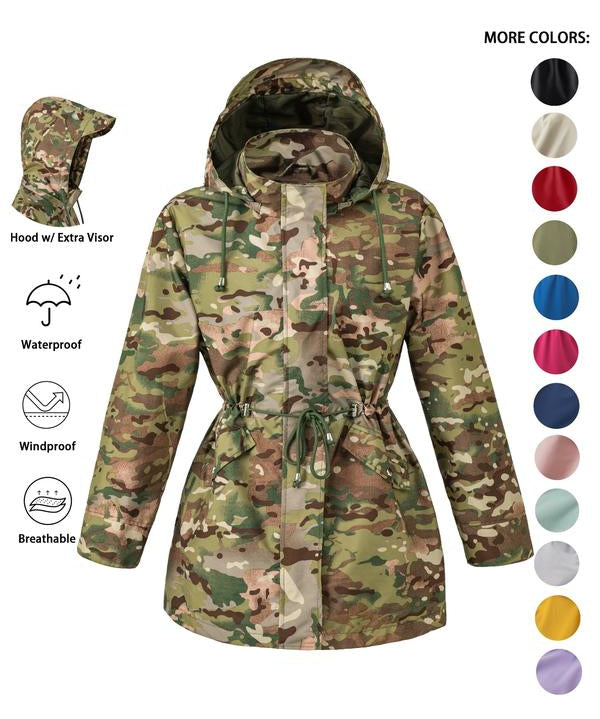 DENA™ - Lightweight Hooded Trench Coat for Casual Outings