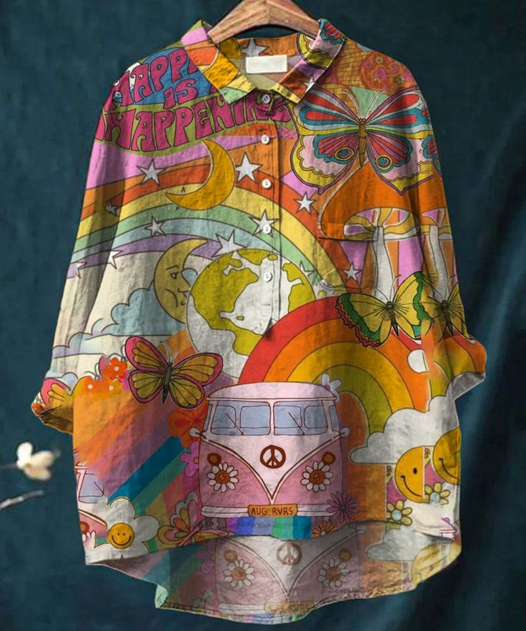 CLAUDINE™ - Serene Art Shirt