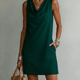 ELEANOR DRAPED DRESS