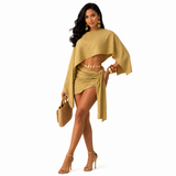 SOLÈNE™ – Breezy Off-Shoulder Vacation Set