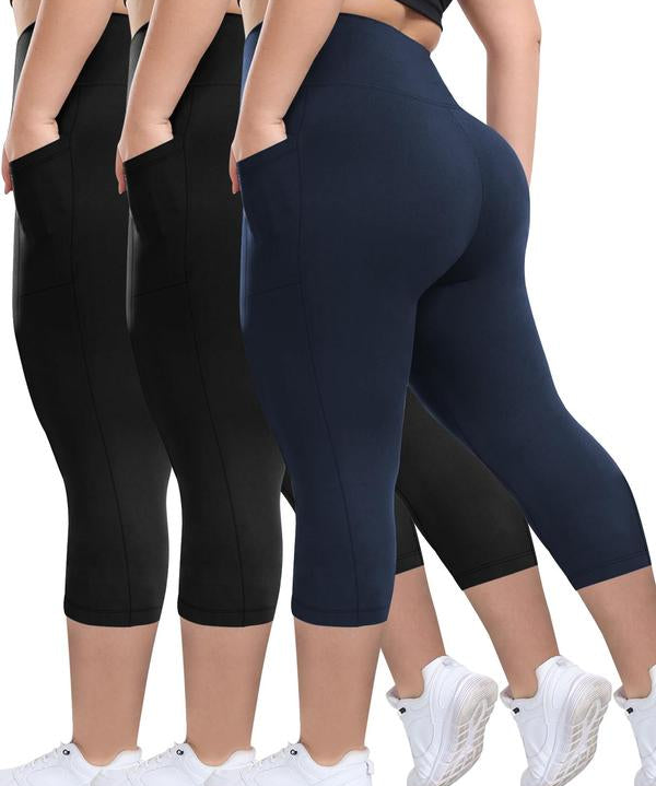 MIRA™ – Breathable 3-Pack Capris
