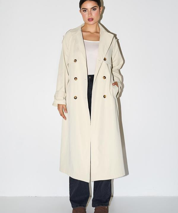SOLANA™ - Elegant Double Breasted Winter Warm Trench Coat