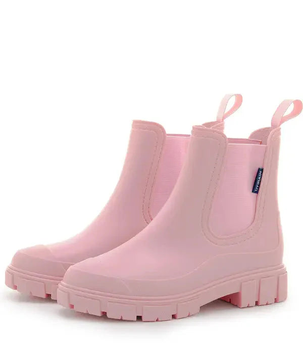 NESSA™ - Women’s Fashionable Ankle Boots Solid Color Waterproof Non-Slip