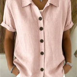 ZARA BUTTON FRONT BLOUSE