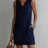 ELEANOR DRAPED DRESS