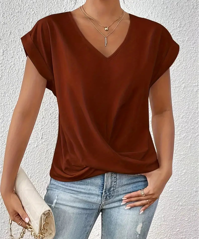 BELLE™ | The Stylish V-Neck Top